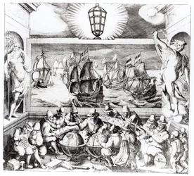 Navigation Titelseite, 1600